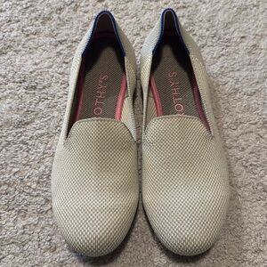 Rothy’s Taupe loafers size 8.5